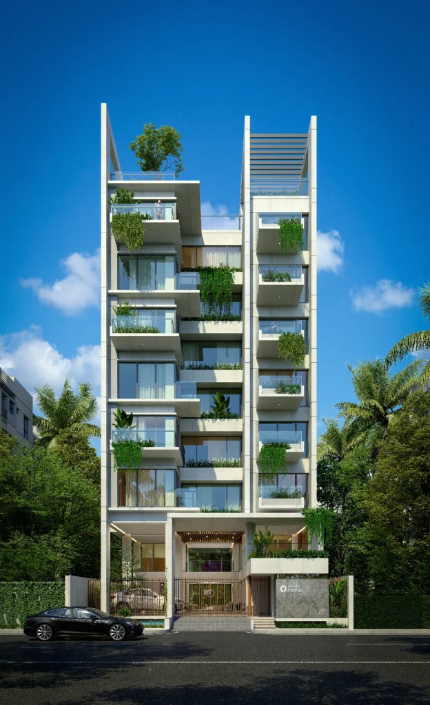 Suvastu Mohua 4 bedroom apartments in Bashundhara R/A with single-unit floors and premium amenities